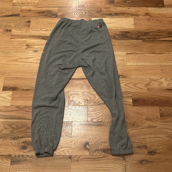 Aviator Nation NYC Sweatpants - Heather Grey - Picture 4 of 5